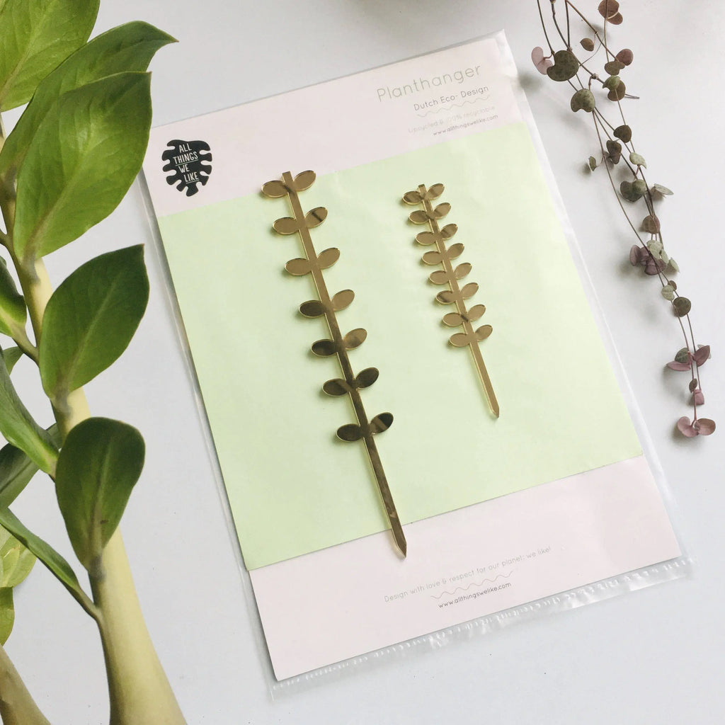 Plantensteun set Leaves