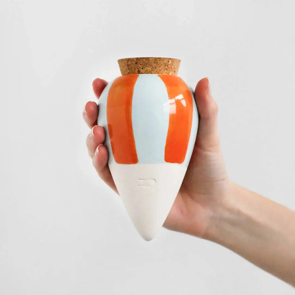 Olla van Pepin (oranje en blauw gestreept)