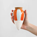 Olla van Pepin (oranje en blauw gestreept)