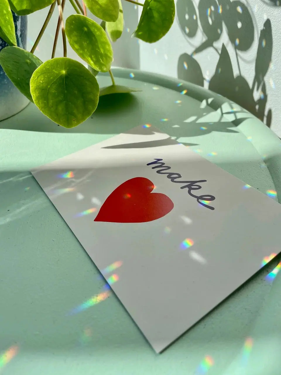 Suncatcher Monstera (raamkristal)