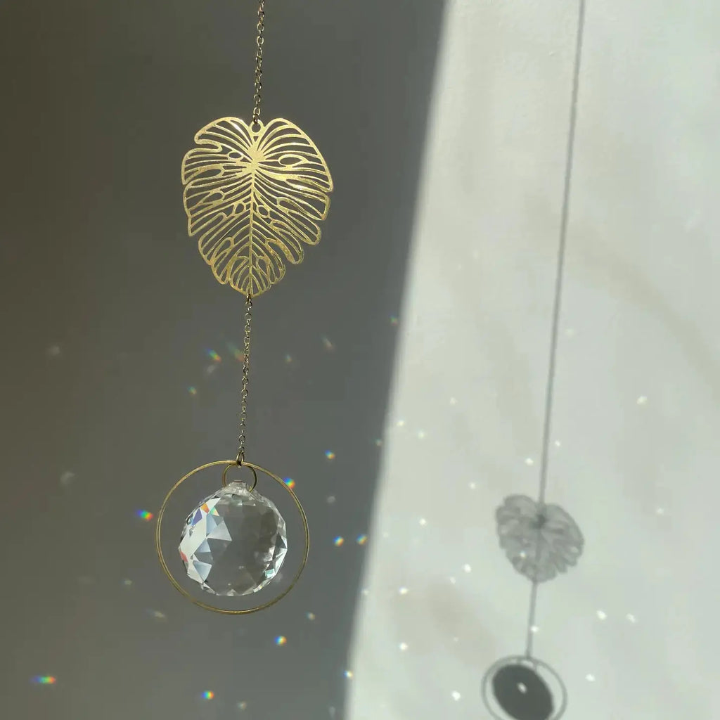 Suncatcher Monstera (raamkristal)