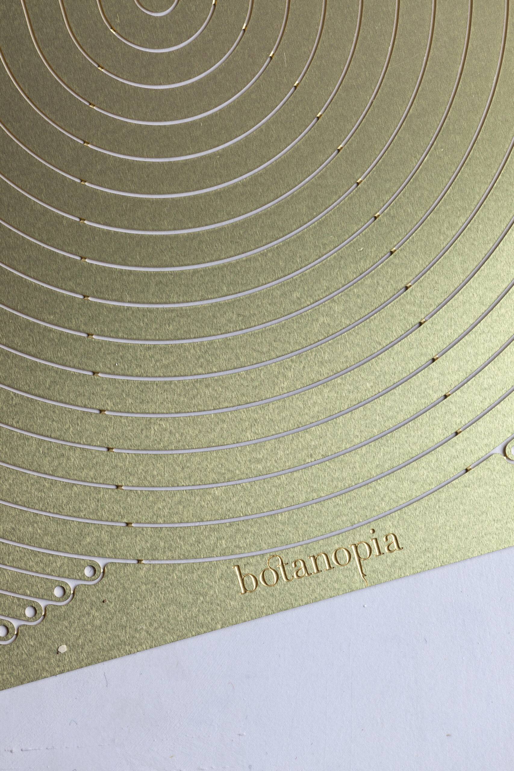 Gouden Messing Ketting: Klimplantensteun