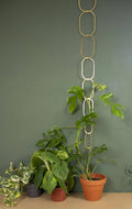 Gouden Messing Ketting: Klimplantensteun