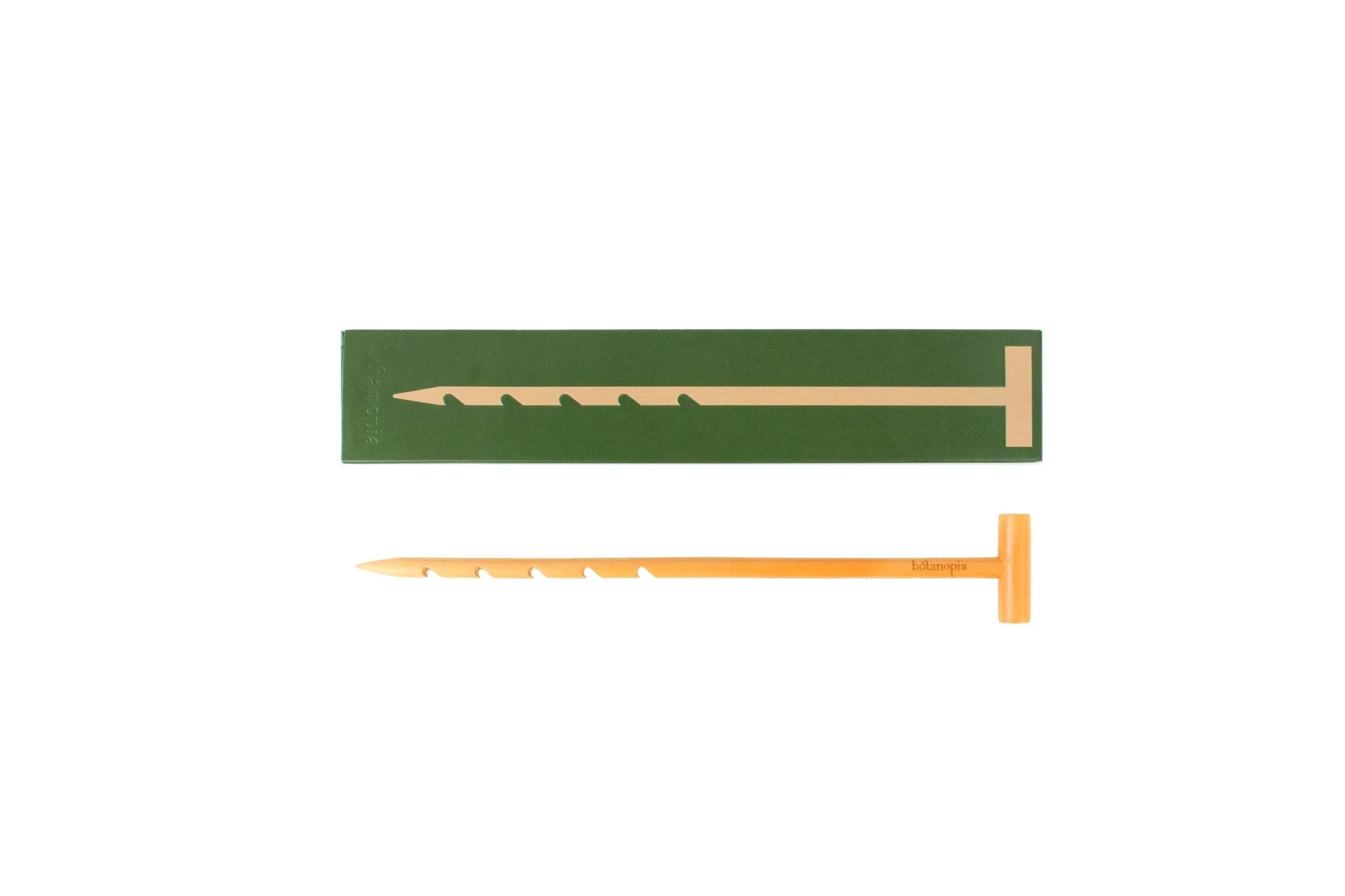 De grondchecker - houten bodemsonde om de vochtigheid van je potgrond te controleren