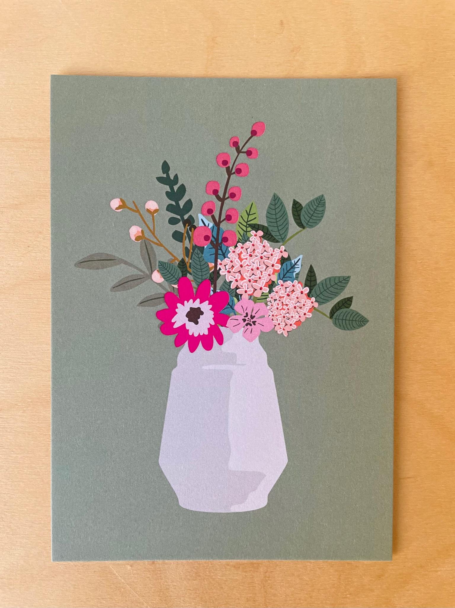 Postkaart 'Hella Duijs Joyce'