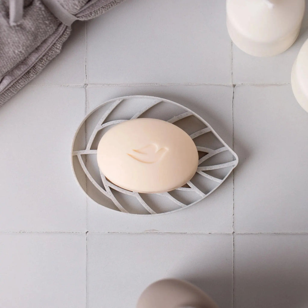 Zeepbakje van Monstera blad (grijs) - Gemaakt van 100% duurzaam PLA