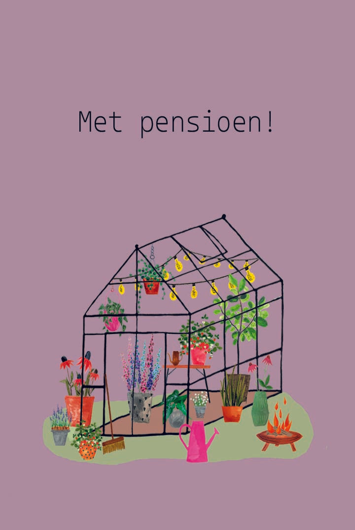 Mini kaartje - Pensioen