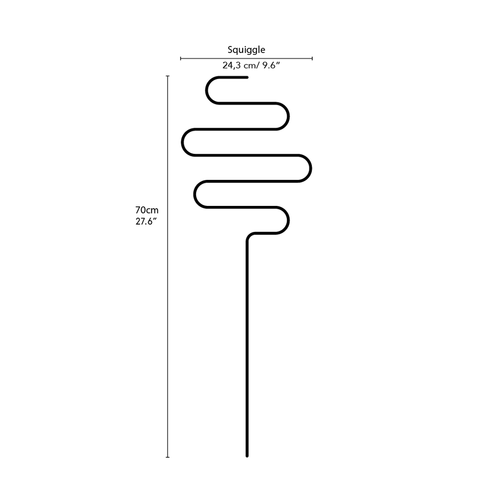 Plantensteun - Squiggle